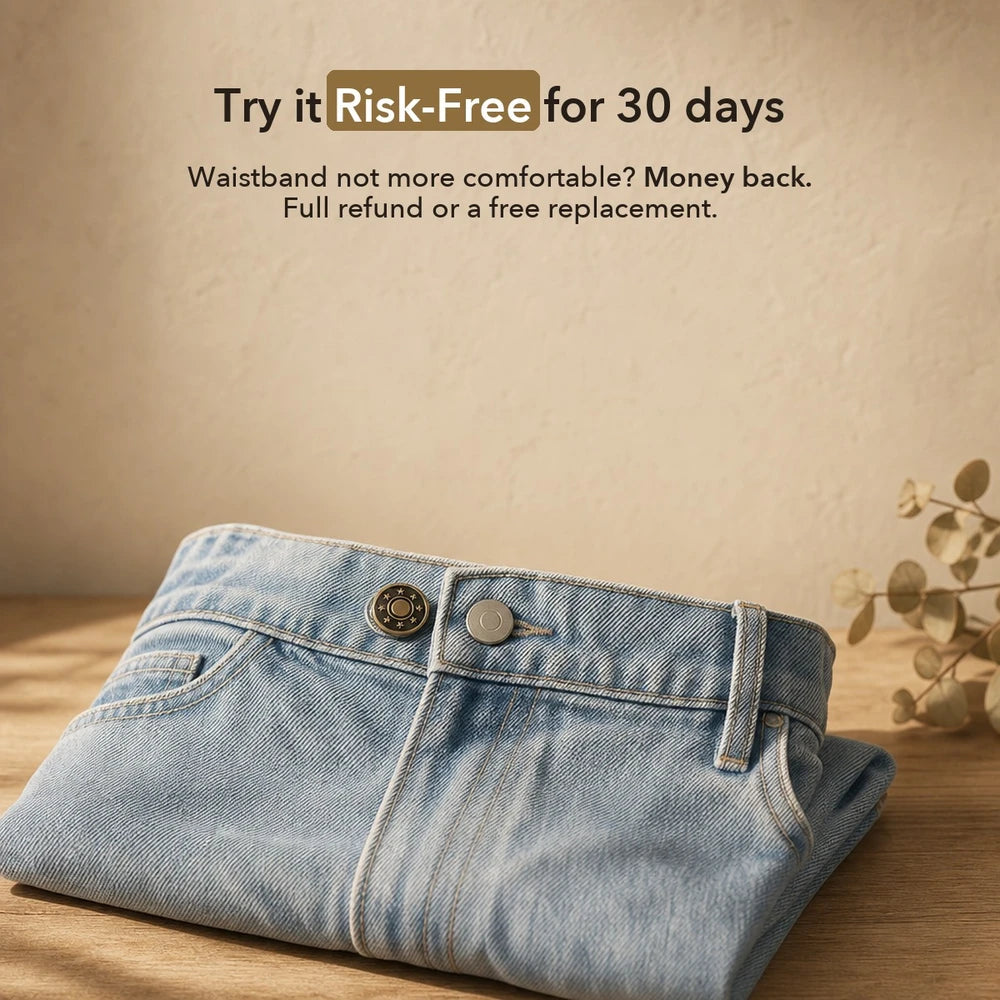 1+1 FREE TODAY | FlexiButton™ - Waist Expander Buttons