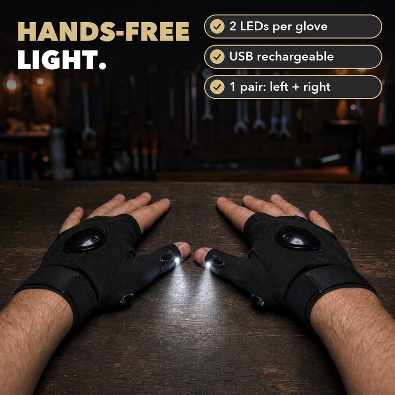 50% OFF TODAY | GlovePro™ - LED Gloves