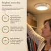 50% OFF TODAY | CeilGlow™ - Rechargeable Ceiling Light