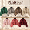 50% OFF TODAY | PlaidCrop™ - Retro Short Coat