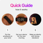 50% OFF TODAY | QuietWake™ - Silent Wrist Alarm