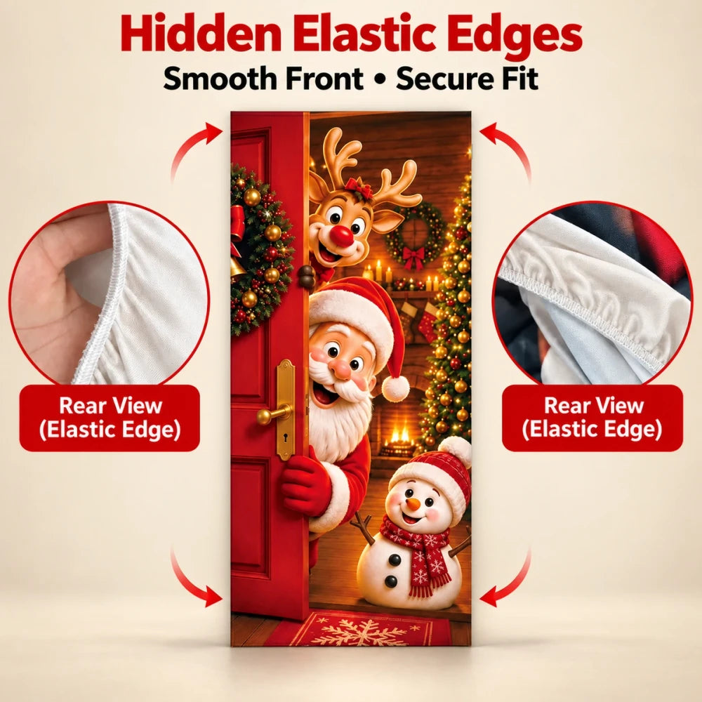 50% OFF TODAY | PorchJoy™ - Christmas Door Cover