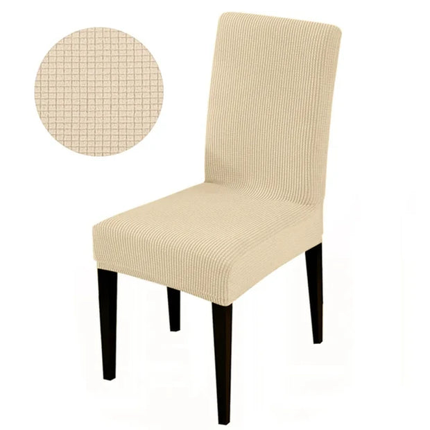 Dustproof Elastic Dining Chair Cover 1pc