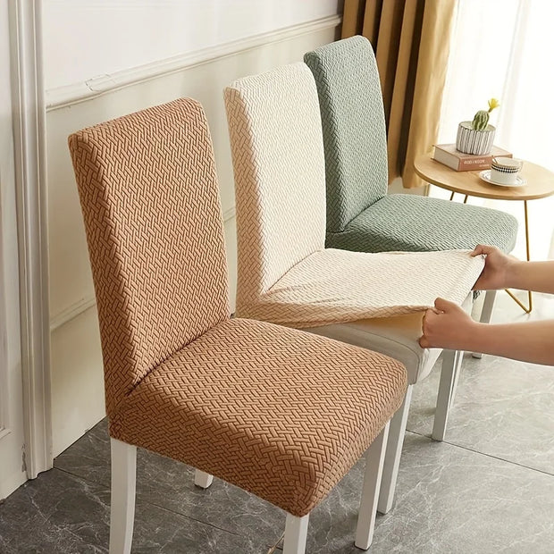 Dustproof Elastic Dining Chair Cover 1pc