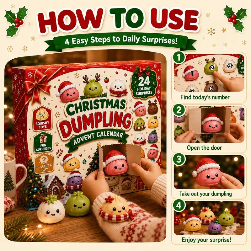 50% OFF TODAY | SquishCount™ - Christmas Squishies Advent Calendar
