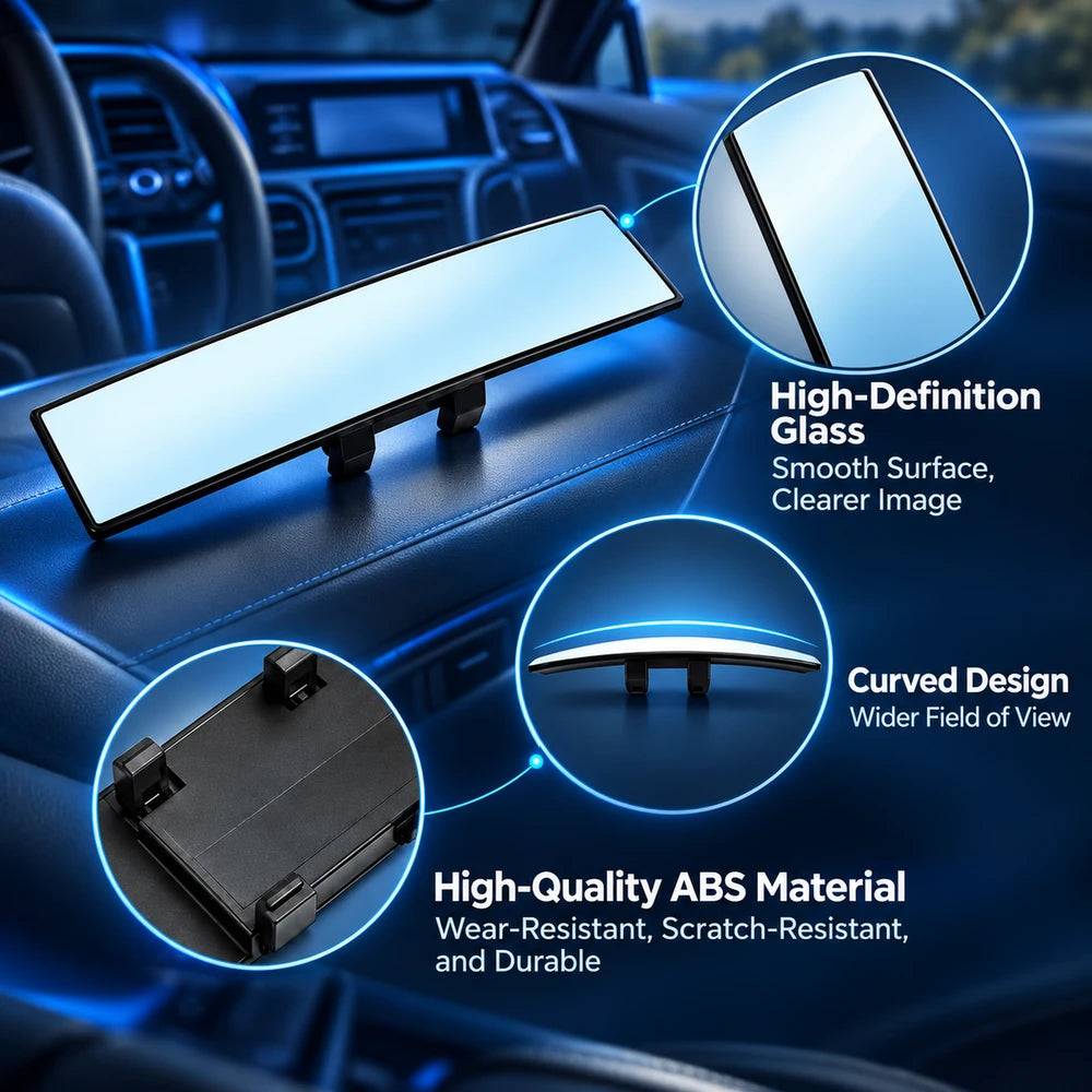 50% OFF TODAY | ClearBack™ - Panoramic Rearview Mirror
