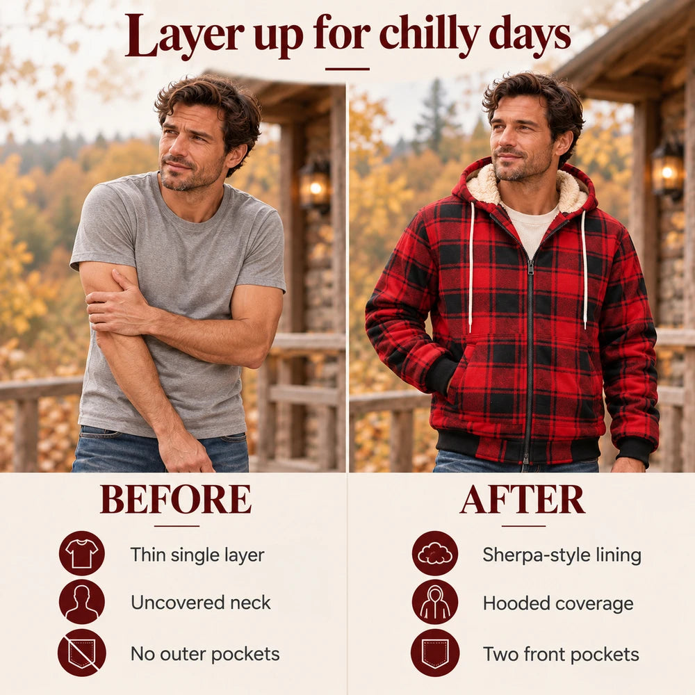 50% OFF TODAY | WorkWarm™ - Fleece-Lined Jacket