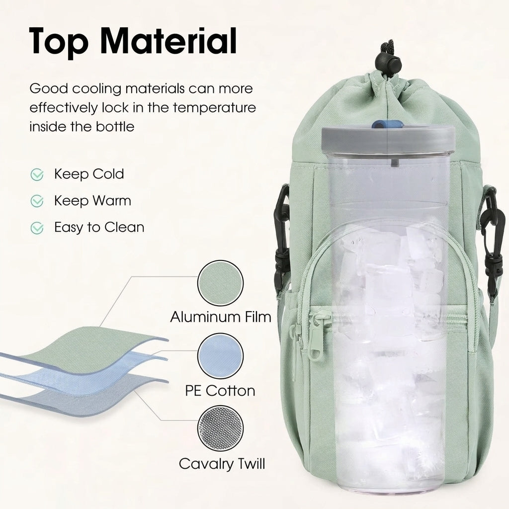 1 + 1 FREE TODAY | SipCarry™ - Water Bottle Bag