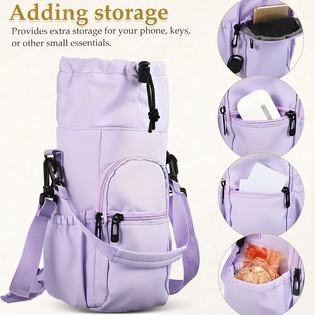 1 + 1 FREE TODAY | SipCarry™ - Water Bottle Bag