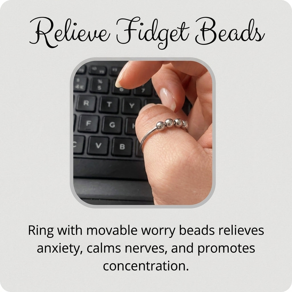 1 + 1 FREE TODAY | CalmComfort™ - Adjustable Anxiety Ring
