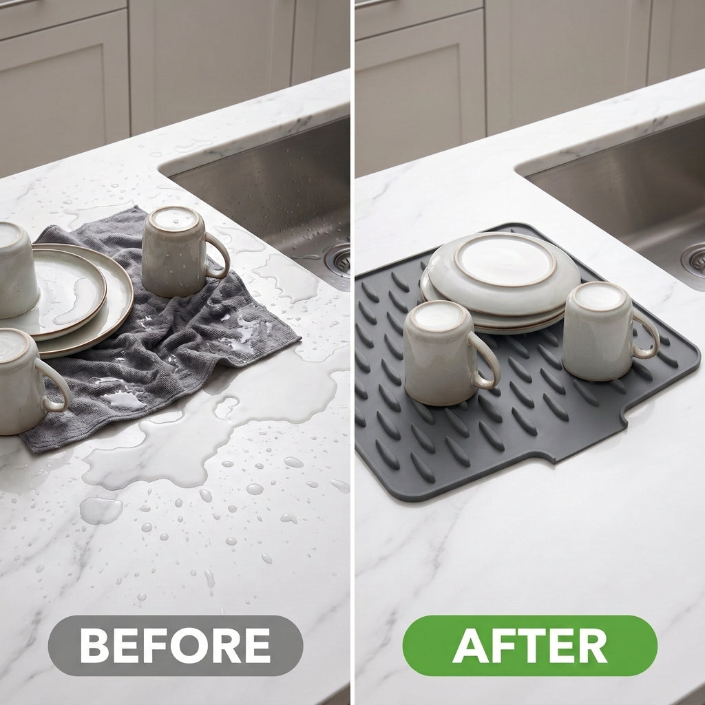 1+1 FREE TODAY | DripDock™ - Dish Drying Mat