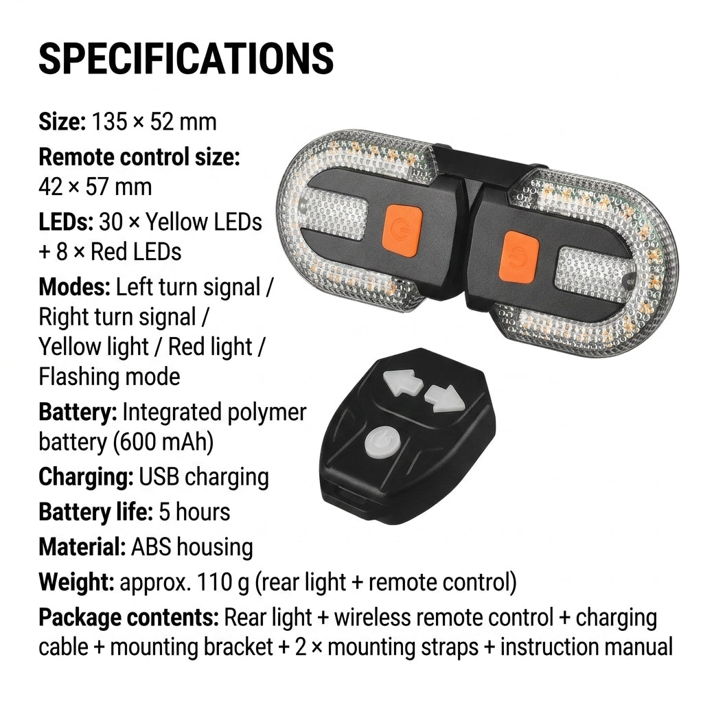 50% OFF TODAY | BlinkRide™ - Bicycle Turn Signal