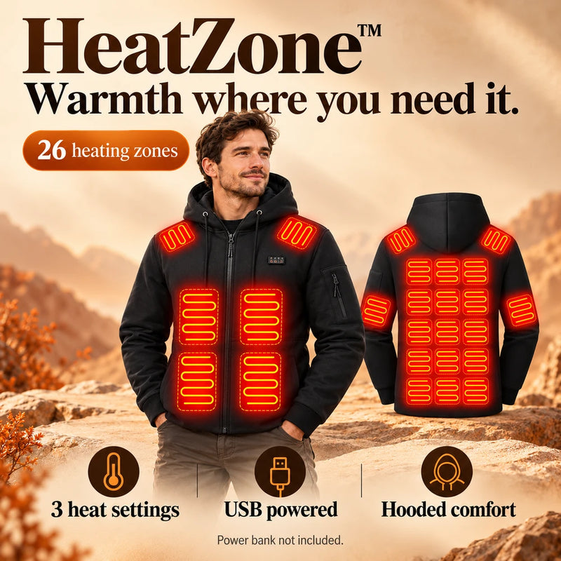 50% OFF TODAY | HeatZone™ - Heated Hoodie