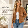50% OFF TODAY | SuedeEase™ - Women's Suede Jacket