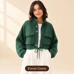 50% OFF TODAY | PlaidCrop™ - Retro Short Coat