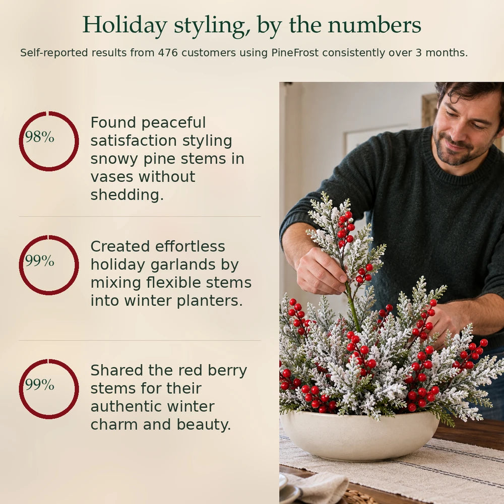 6+6 FREE TODAY | PineFrost™ - Christmas Pine-Cedar Stems