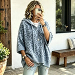 50% OFF TODAY | LeoLayer™ - Oversized Hooded Knit Top