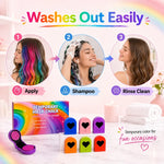 1+1 FREE TODAY | ChalkHue™ - Vibrant Hair Chalk