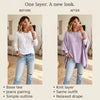50% OFF TODAY | CozyPoncho™ - Batwing Knit Poncho