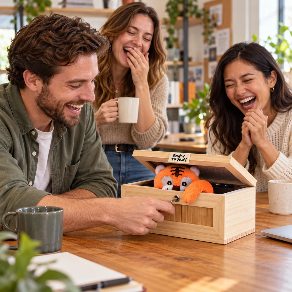 50% OFF TODAY | FlipPrank™ - Wooden Prank Box