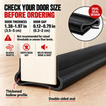 1+1 FREE TODAY | DraftHalt™ - Under-Door Draft Stopper
