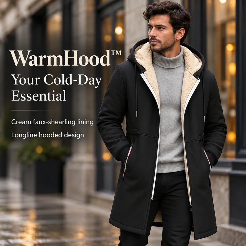 50% OFF TODAY | WarmHood™ - Hooded Winter Coat