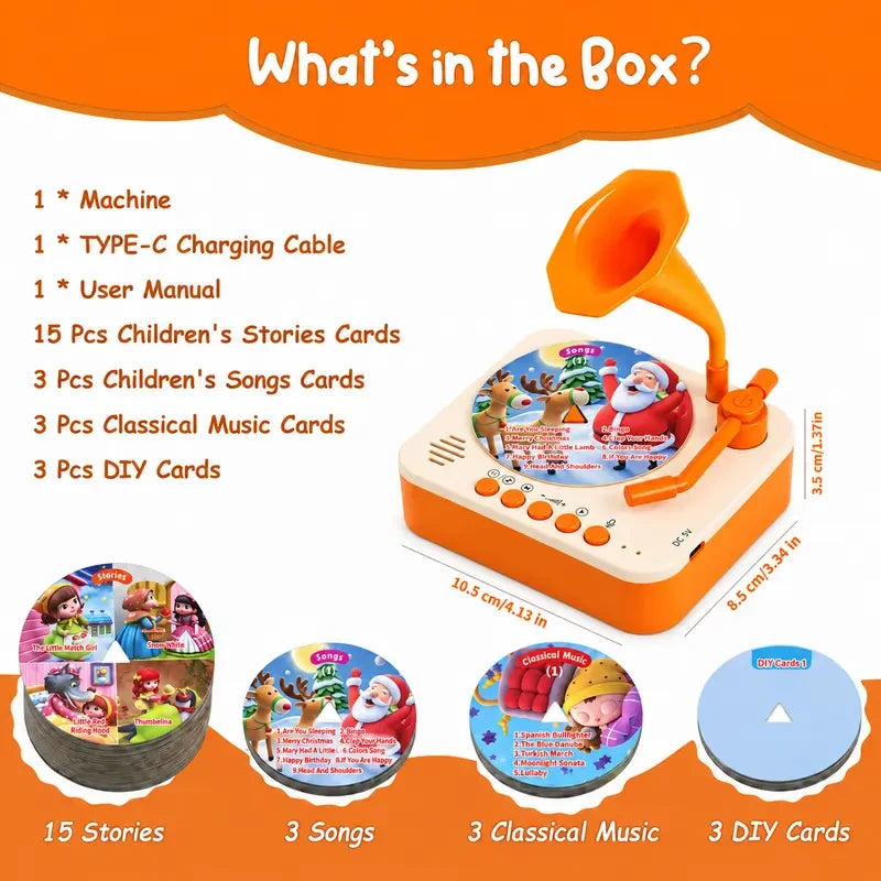 50% OFF TODAY | TinyTunes™ - Kids Phonograph