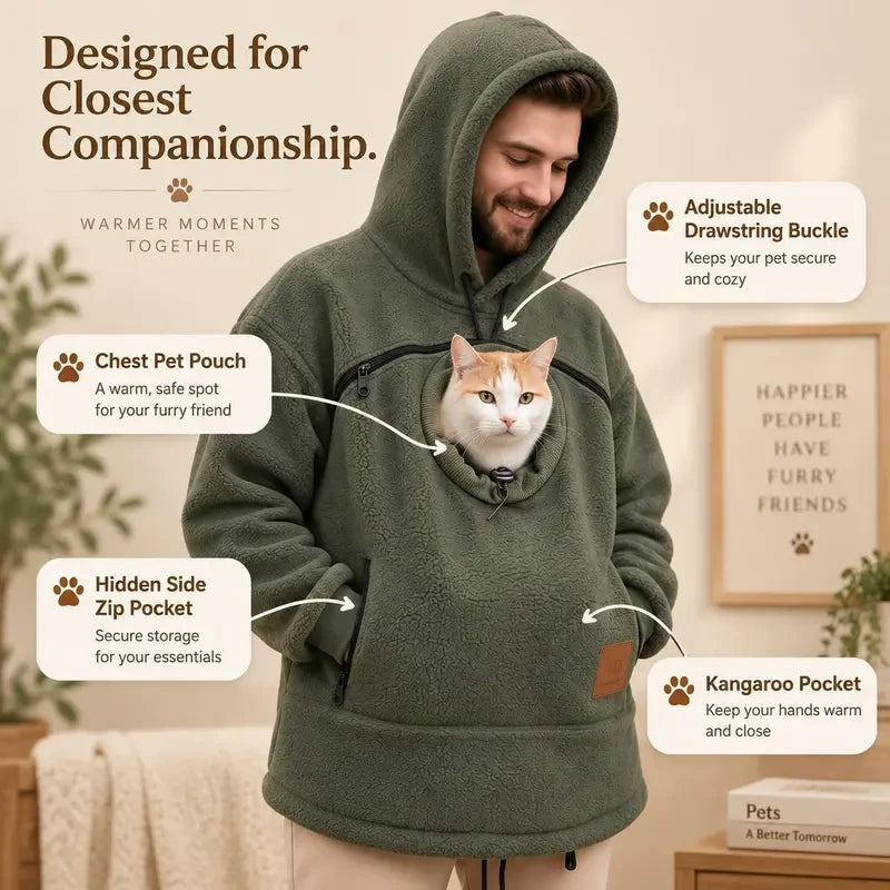50% OFF TODAY | CarryCozy™ - Pet Carrier Hoodie