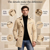 50% OFF TODAY | SharpLapel™ - Long Pea Coat