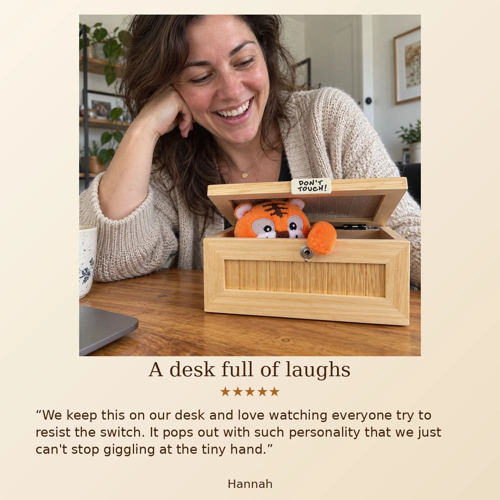 50% OFF TODAY | FlipPrank™ - Wooden Prank Box