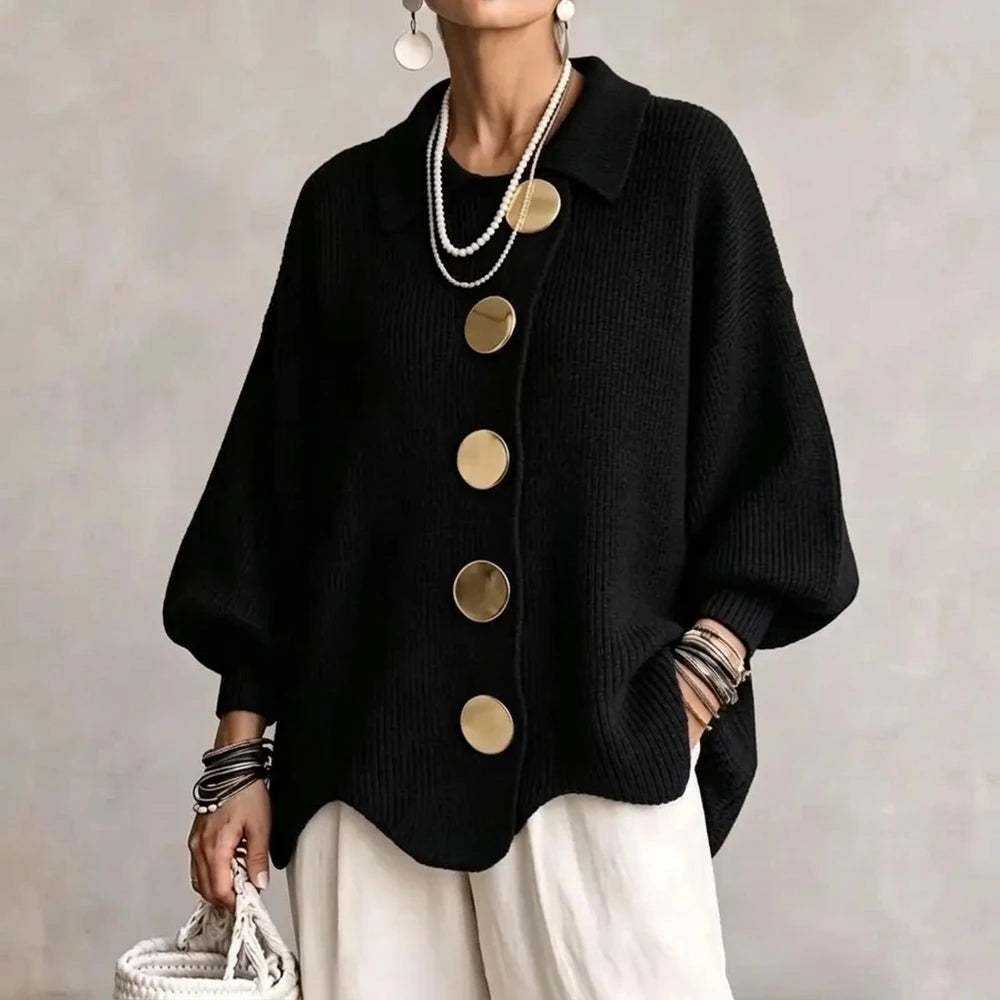 50% OFF TODAY | LapelChic™ - Oversized Knit Cardigan