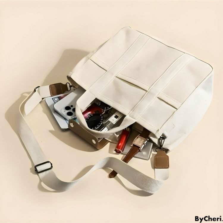 50% OFF TODAY | UrbanTote™ | Multi-Pocket Canvas Tote Bag