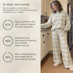 50% OFF TODAY | CozyMatch™ -  Striped Lounge Set