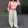 50% OFF TODAY | FoldEase™ - Wide Leg Sweatpants