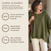 50% OFF TODAY | CozyPoncho™ - Batwing Knit Poncho
