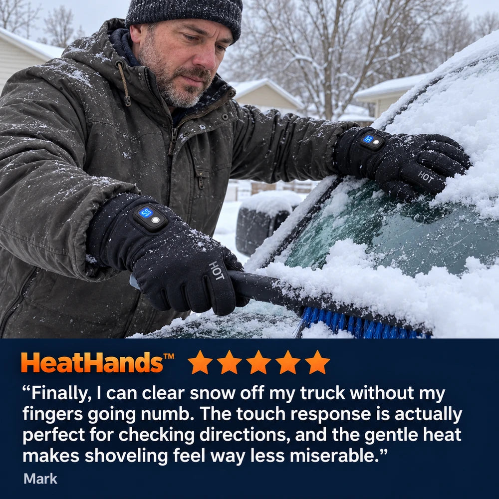 50% OFF TODAY | HeatHands™ - Electric Heated Gloves