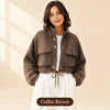 50% OFF TODAY | PlaidCrop™ - Retro Short Coat