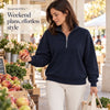 50% OFF TODAY | QuarterChic™ - Quarter Zip Sweatshirt