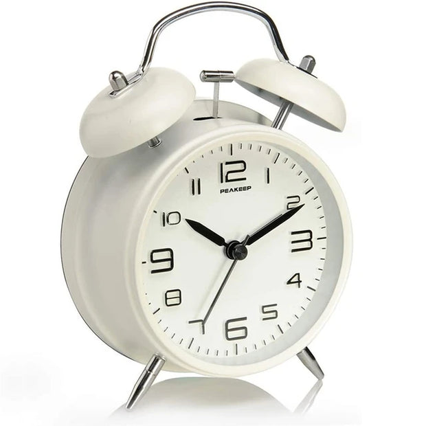 Twin Bell Loud Alarm Clock