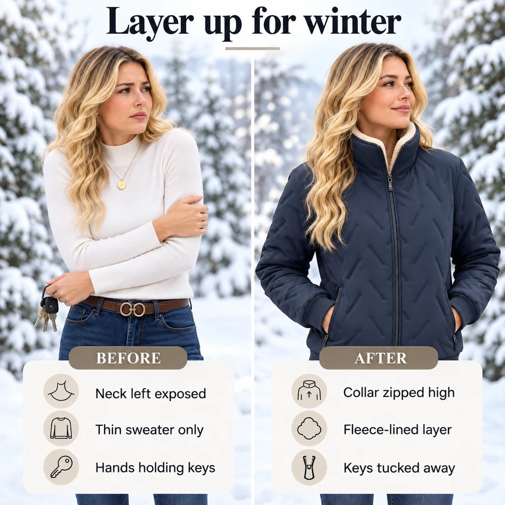 50% OFF TODAY | SnugCollar™ - Warm Winter Jacket