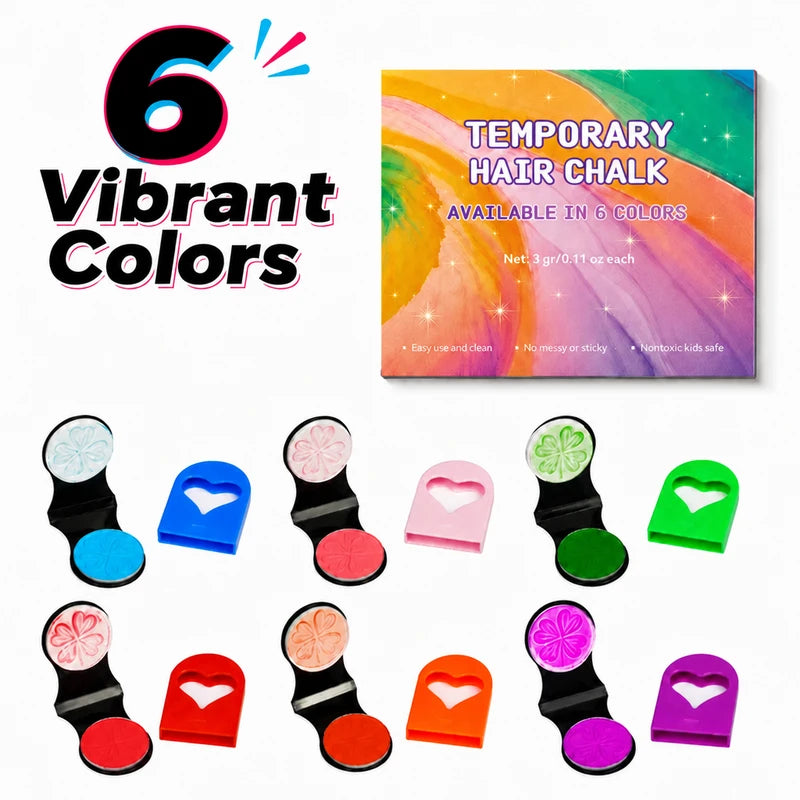 1+1 FREE TODAY | ChalkHue™ - Vibrant Hair Chalk