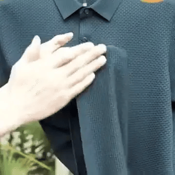 50% OFF TODAY  Orion™ - Premium Ice Silk Polo Shirt for Men