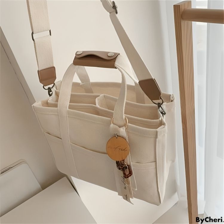 50% OFF TODAY | UrbanTote™ | Multi-Pocket Canvas Tote Bag