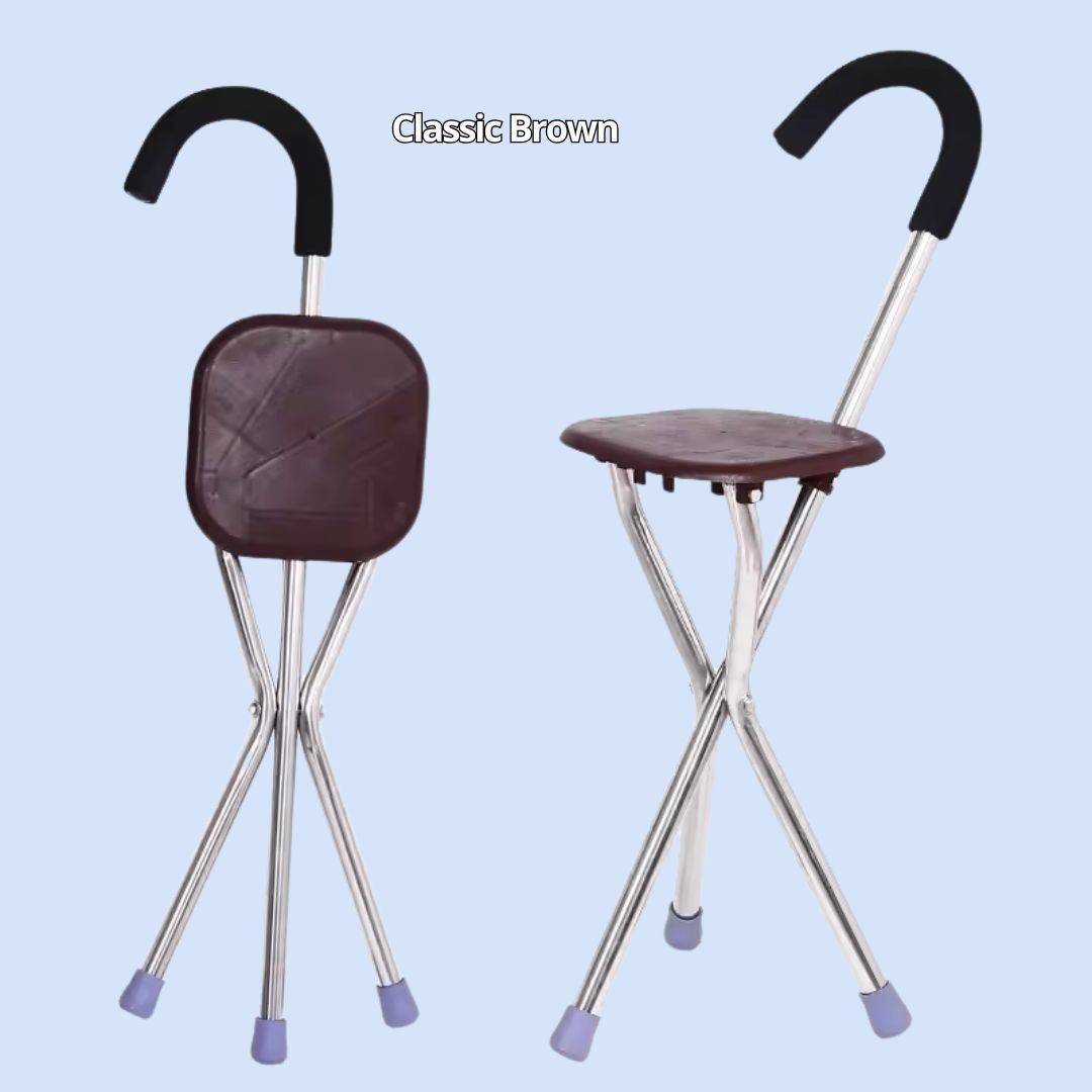 50% DISCOUNT TODAY | CrutchSeat™ | No seat in sight? Now there is!