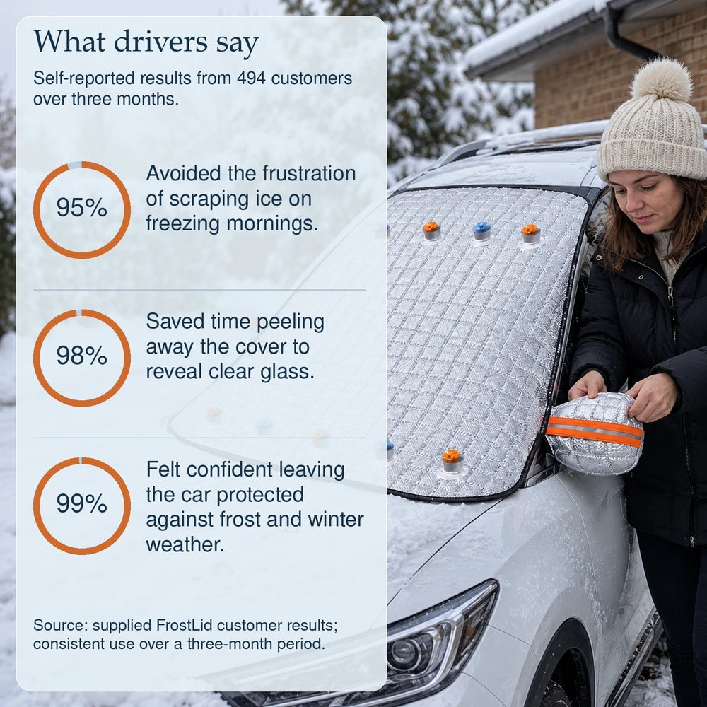 1+1 FREE TODAY | FrostLid™ - All-season Windshield Cover