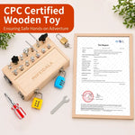 50% OFF TODAY | LockLearn™ - Montessori  Screwdriver Board