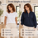 50% OFF TODAY | QuarterChic™ - Quarter Zip Sweatshirt