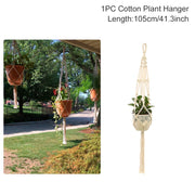 Handmade Macrame Plant Holder Cotton Various Styles