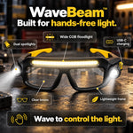 50% OFF TODAY | WaveBeam™ - LED Headlamp Glasses