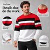 1+2 FREE TODAY | TrioCrew™ - Striped Colorblock Sweatshirt